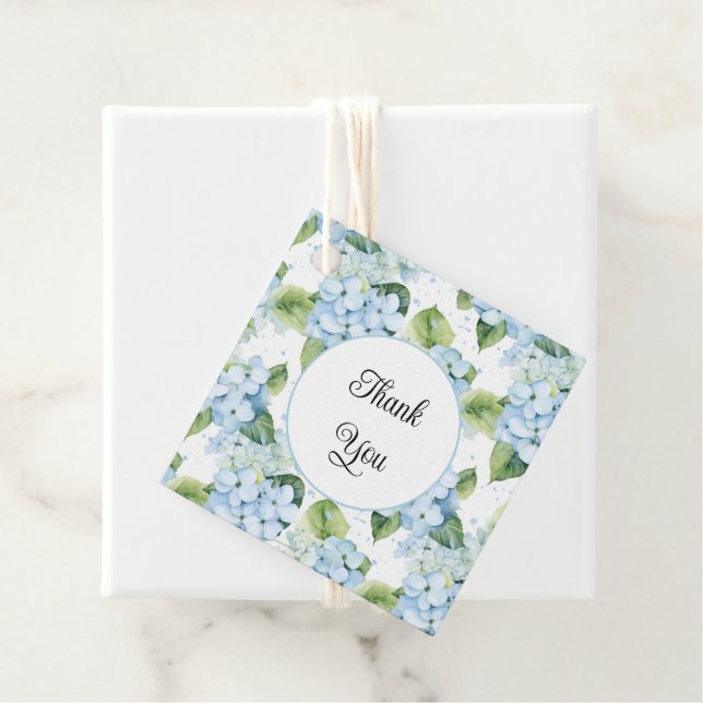 Étiquettes Cadeau Merci de la balise cadeau (En situation)