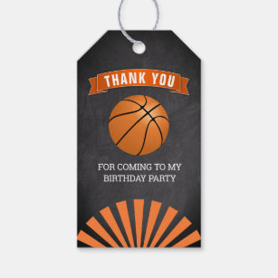 Etiquettes Anniversaire De Basket Ball Pour Cadeaux Zazzle Fr