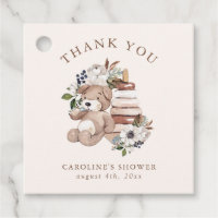 Merci du Baby shower de la crèche de Boho neutre