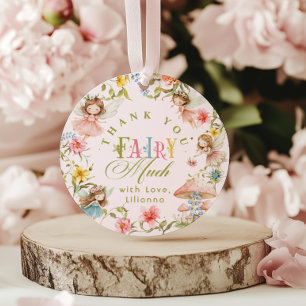 Étiquettes Cadeau Merci Fairy Much Fairy Premier Anniversaire Coloré