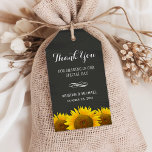 Étiquettes-cadeau Merci Mariage Chalkboard de tournesol classique<br><div class="desc">=================== A PROPOS DE CETTE CONCEPTION ==================================================================== Modèle de Merci de de de de tableau de Chalcône de Chaleur de tournescarpe de tournescarpe du Mariage. (1) Tous les styles de texte, couleurs, tailles peuvent être modifiés pour répondre à vos besoins. (2) Si vous avez besoin d'une personnalisation ou d'articles correspondants,...</div>