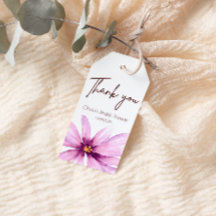 Merci minimaliste rose