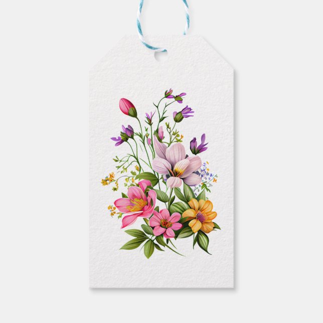 Étiquettes-cadeau Merci pour le mariage (Dos)