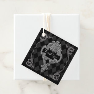 Étiquettes Cadeau Merci Steampunk