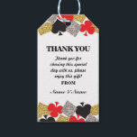 Étiquettes-cadeau Merci Tag Favoriser Tags Las Vegas Casino Party<br><div class="desc">Ce tag Casino est parfait comme des étiquettes de remerciement,  des étiquettes de faveur ou même des cadeaux aux amis spéciaux et à la famille lors de votre grand jour!</div>