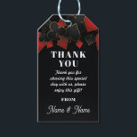 Étiquettes-cadeau Merci Tag Favoriser Tags Las Vegas Casino Party<br><div class="desc">Ce tag Casino est parfait comme des étiquettes de remerciement,  des étiquettes de faveur ou même des cadeaux aux amis spéciaux et à la famille lors de votre grand jour!</div>
