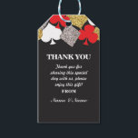 Étiquettes-cadeau Merci Tag Favoriser Tags Las Vegas Casino Party<br><div class="desc">Ce tag Casino est parfait comme des étiquettes de remerciement,  des étiquettes de faveur ou même des cadeaux aux amis spéciaux et à la famille lors de votre grand jour!</div>