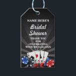 Étiquettes-cadeau Merci Tag Fête des mariées rustique Las Vegas<br><div class="desc">Ce tag rustique,  Las Vegas est parfait pour vous remercier étiquettes,  pour votre Fête des mariées,  Hen Party ou Bachelorette.</div>