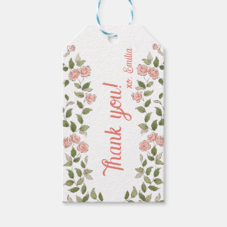 Étiquettes-cadeau Merci Tag Princesse Cygne