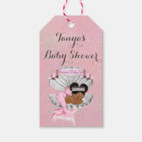 Mermaid African American Baby Pink Shell Pearls