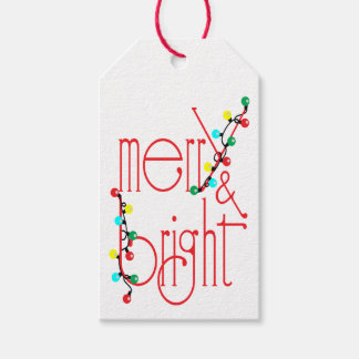 Étiquettes-cadeau Merry & Bright Gift Tag