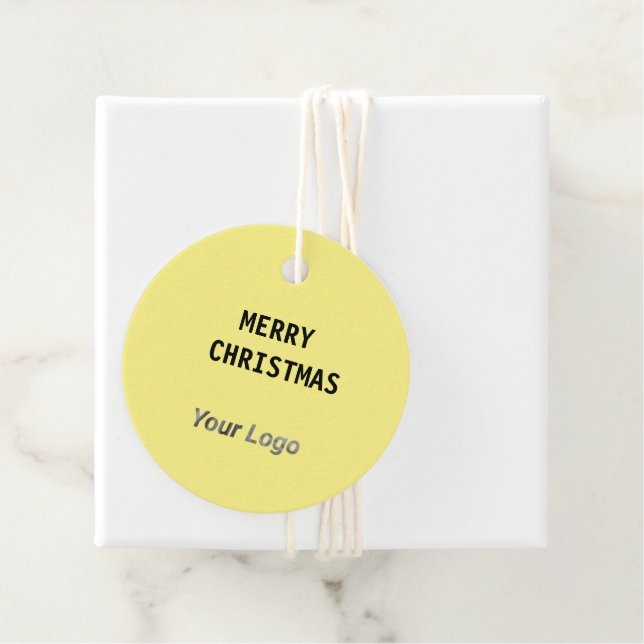 ÉTIQUETTES CADEAU MERRY CHRISTMAS SIMPLE TAG (En situation)