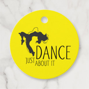 Étiquettes Cadeau Message amusant - Juste Danser À Ce Sujet 1