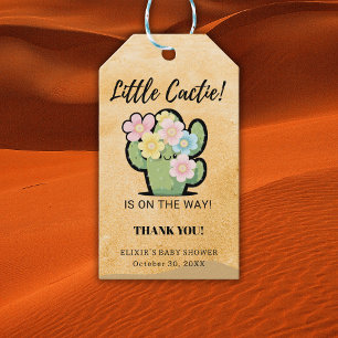 Étiquettes-cadeau Mignonne Fleurie Petite Mignardise Kawaii Baby Sho