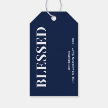 Minimal BLESSED | Bleu Nuit de Fêtes