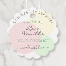 Modèle moderne Pastel Colors Emballage produit