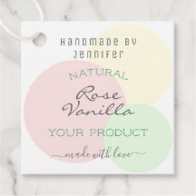 Modèle moderne Pastel Colors Emballage produit