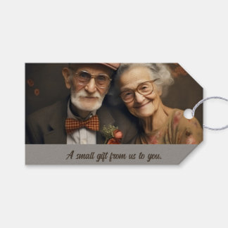 Étiquettes-cadeau Modèle photo Un petit cadeau pour vous