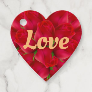 Étiquettes Cadeau Moderne tendance Élégant Meilleur Amour Populaire 