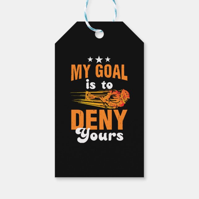 Étiquettes-cadeau Mon But Est De Refuser Votre Crosse (Dos)