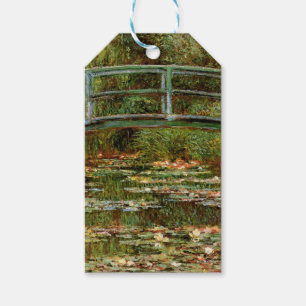 Étiquettes-cadeau Monet Pont Japonais Giverney