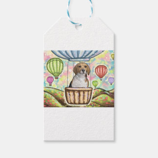 Étiquettes-cadeau -montgolfière