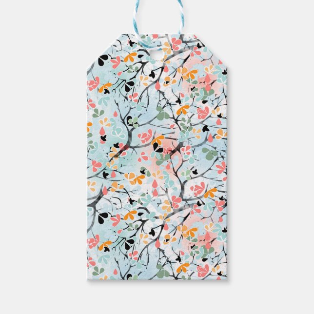 Étiquettes-cadeau motif Abstrait (Devant)