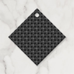 Étiquettes Cadeau Motif celtique à double spirale
