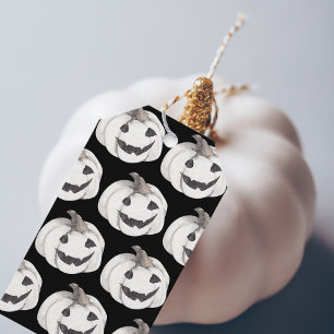Étiquettes-cadeau Motif Citrouille éffrayant Bonne Halloween