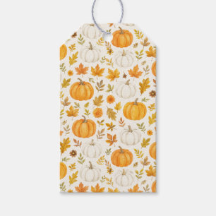 Étiquettes-cadeau Motif Citrouille mignon   Thanksgiving