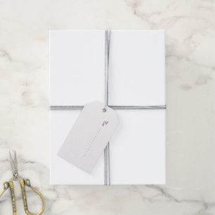 Étiquettes-cadeau Motif de tapisserie galloise, Pack rose des étique