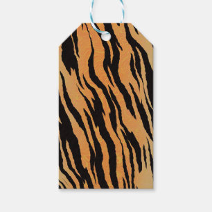 Étiquettes-cadeau Motif de tigre