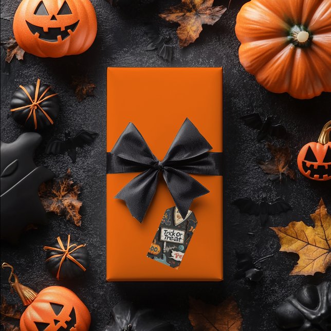 Étiquettes-cadeau Motif d'Halloween (Créateur téléchargé)