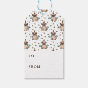 Étiquettes-cadeau Motif d'Unipug