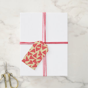 Étiquettes-cadeau Motif génial frais drôle de pizza