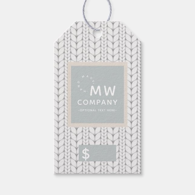 Étiquettes-cadeau Motif Kits Moderne Main Professionnelle Fabriquée (Devant)