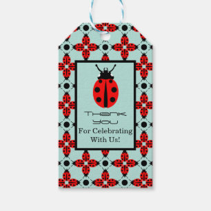 Étiquettes-cadeau Motif Ladybug