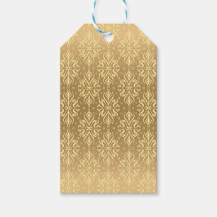 Étiquettes-cadeau Motif Vintage de luxe 2