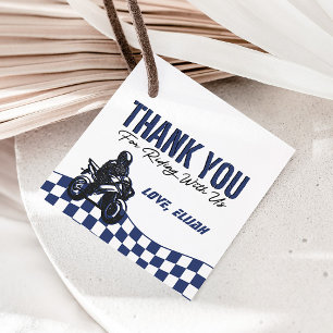 Étiquettes Cadeau Motocross Dirt Bike Boys Anniversaire