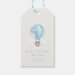 Étiquettes-cadeau Mots-clés cadeaux Panda Baby shower