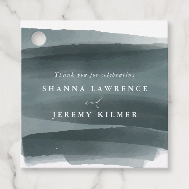 Étiquettes Cadeau Mots clés de préférence pour le Mariage officiel A (Devant)