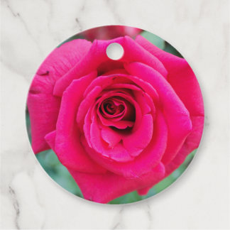 Étiquettes Cadeau Mots clés Red Rose Favor