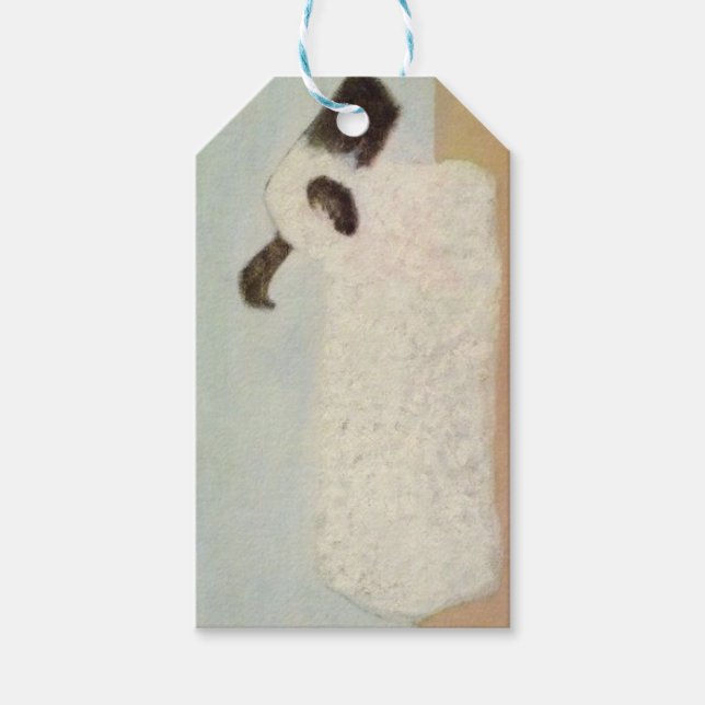 Étiquettes-cadeau Moutons (par Milton Avery) (Devant)