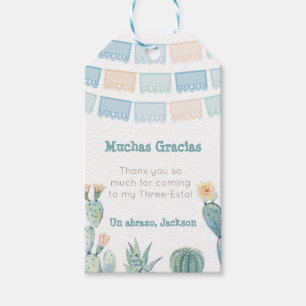Étiquettes-cadeau Muchas Gracias Taco Mexican Fiesta Shower