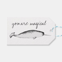 Narhwal Unicorn Illustration magique Baleine Lover