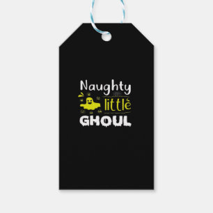 Étiquettes-cadeau Naughty Little Ghoul