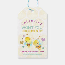 Ne serez-vous pas la mienne Bumble Bee Valentines