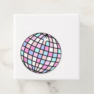 Étiquettes Cadeau Neon Super Disco Ball