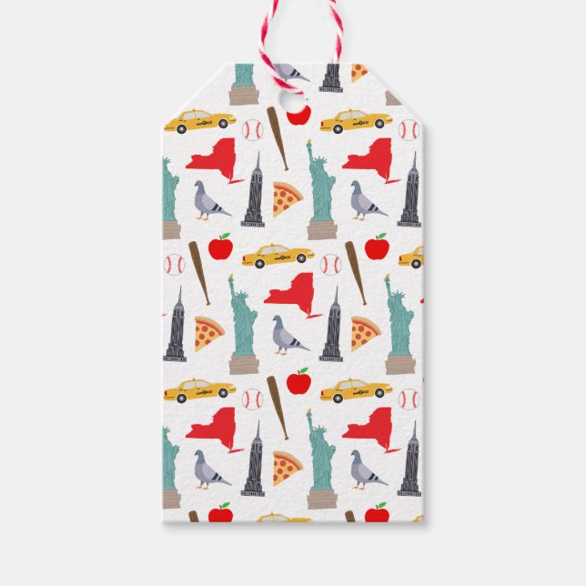 Étiquettes-cadeau New York (Devant)