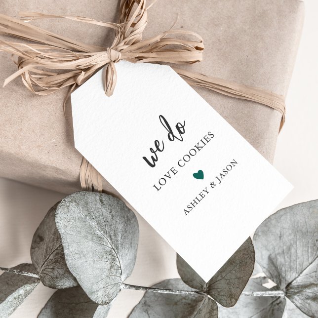 Étiquettes-cadeau N'Importe Quel Cookie Mariage Couleur Favoriser, N (Créateur téléchargé)